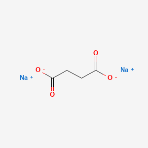 Chemical structure of Sodium Succinate