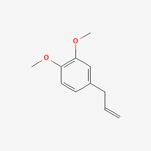 Chemical structure of Methyleugenol