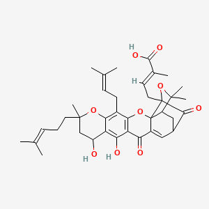 Chemical structure of Neogambogic acid