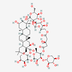 Chemical structure of Tubeimoside III