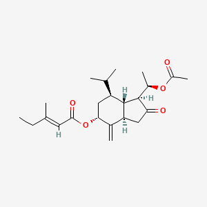 Chemical structure of Tussilagone