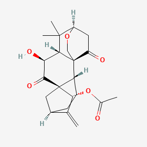 Chemical structure of Maoecrystal A