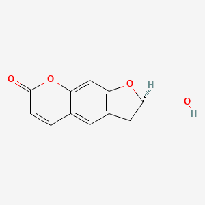 Chemical structure of Nodakenetin