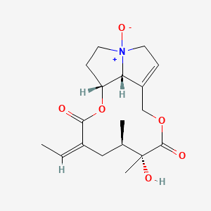 Chemical structure of Senecionine N-oxide