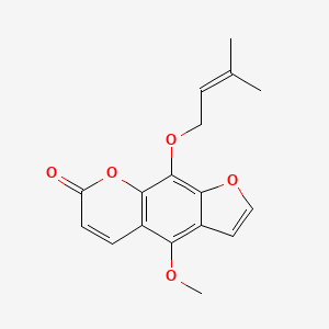 Chemical structure of Phellopterin