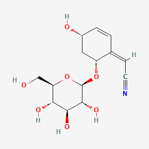 Chemical structure of Menisdaurin