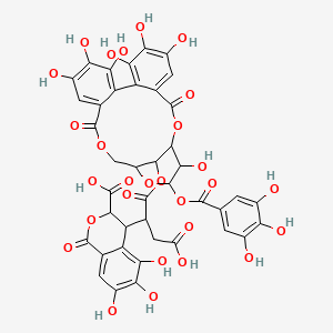 Chemical structure of Neochebulagic acid