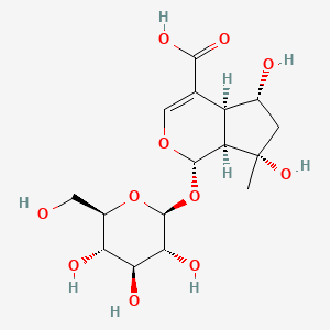 Chemical structure of Shanziside