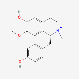Chemical structure of Lotusine