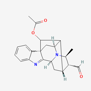 Chemical structure of Perakine