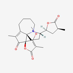 Chemical structure of Protostemotinine
