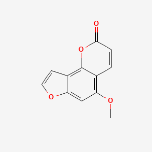 Chemical structure of Isobergapten