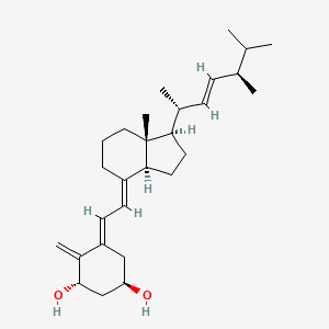 Chemical structure of trans-Doxercalciferol