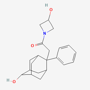 Chemical structure of (R)-BMS-816336