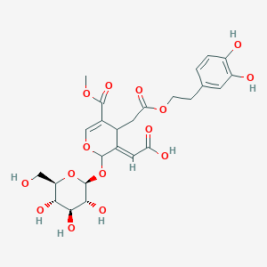 Chemical structure of Oleuropeinic acid