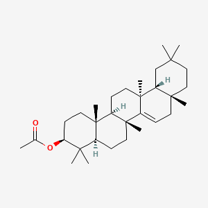 Chemical structure of Taraxerol acetate