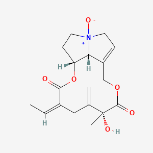 Chemical structure of Seneciphylline N-Oxide