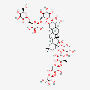 Chemical structure of Platycoside E
