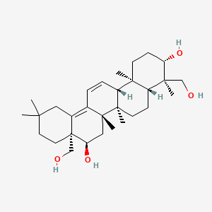 Chemical structure of Saikogenin D