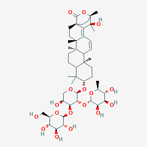Chemical structure of Kudinoside D