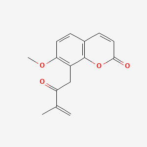 Chemical structure of Murrayone