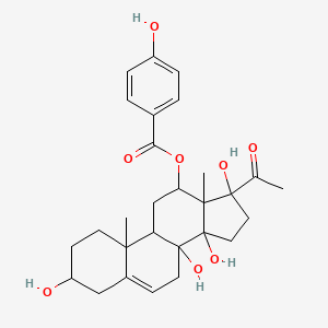 Chemical structure of Qingyangshengenin