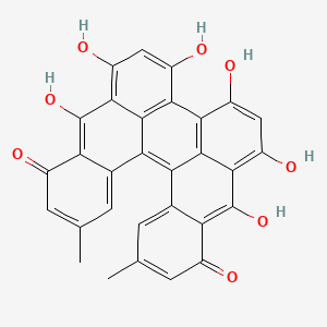 Chemical structure of Protohypericin