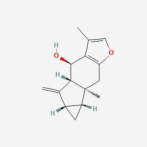 Chemical structure of Lindenenol