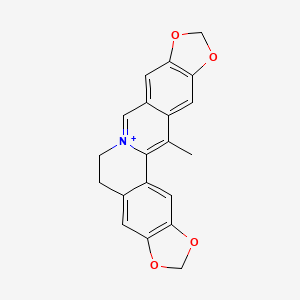 Chemical structure of Worenine