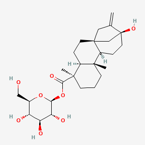 Chemical structure of Glucosyl steviol
