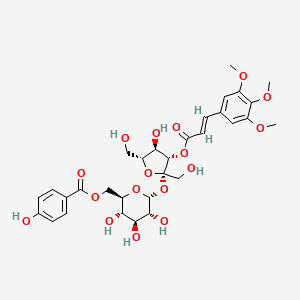Chemical structure of Tenuifoliside A