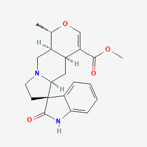 Chemical structure of Isopteropodine