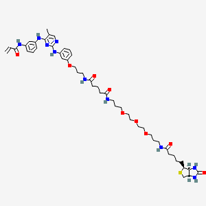 Chemical structure of CNX-500