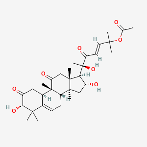 Chemical structure of Isocucurbitacin B