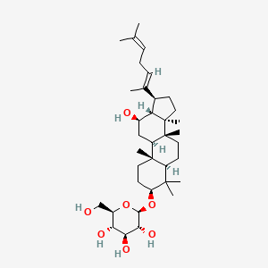 Chemical structure of Isoginsenoside Rh3