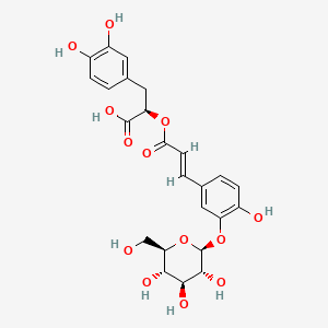 Chemical structure of Salviaflaside