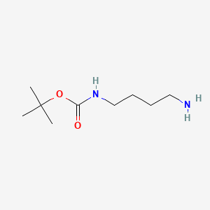 Chemical structure of NH2-C4-NH-Boc