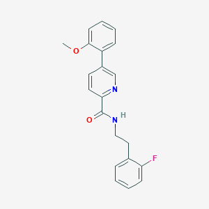 Chemical structure of HIF-1 inhibitor-1