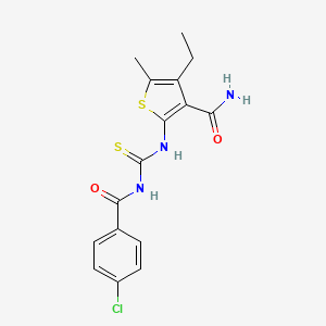 Chemical structure of PI-273