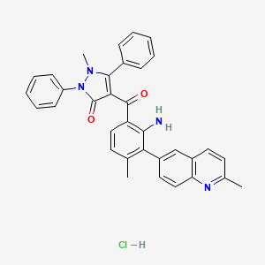 Chemical structure of AMG PERK 44