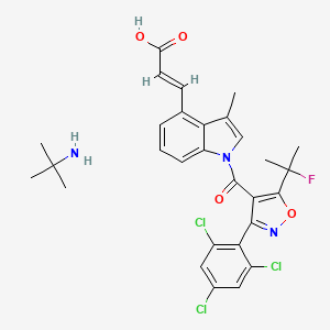 Chemical structure of DS-1001b
