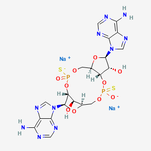 Chemical structure of ADU-S100 disodium salt