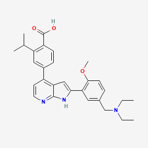 Chemical structure of TCMDC-135051