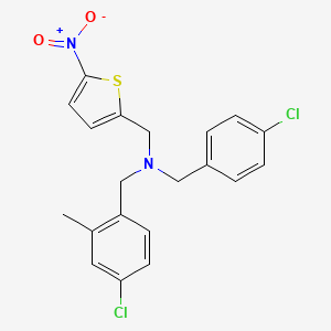 Chemical structure of GSK2945 hydrochloride