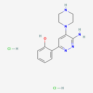 Chemical structure of SMARCA-BD ligand 1 for Protac dihydrochloride