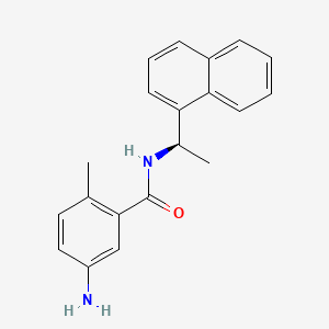 Chemical structure of GRL0617