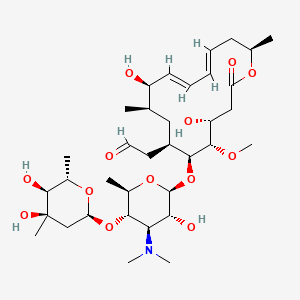 Chemical structure of Leucomycin