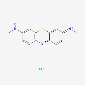 Chemical structure of Azure B