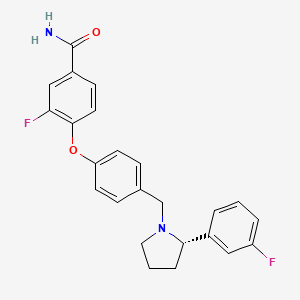Chemical structure of LY2444296