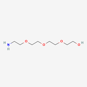 Chemical structure of Amino-PEG4-alcohol